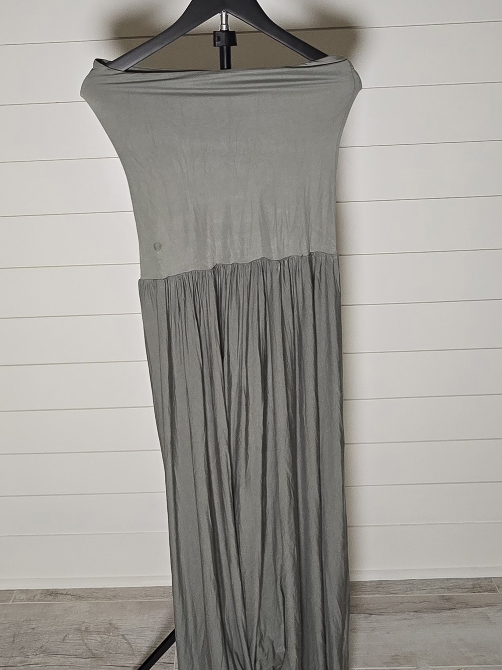 lululemon 2-in-1 Willow Leaf Maxi Dress M w Lule Reusable Tote - Picture 3 of 8